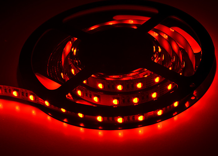 IP20  Dimmable  Flexible  LED  Strip  Lights ,   SMD3528/5050  4.8W  RGB